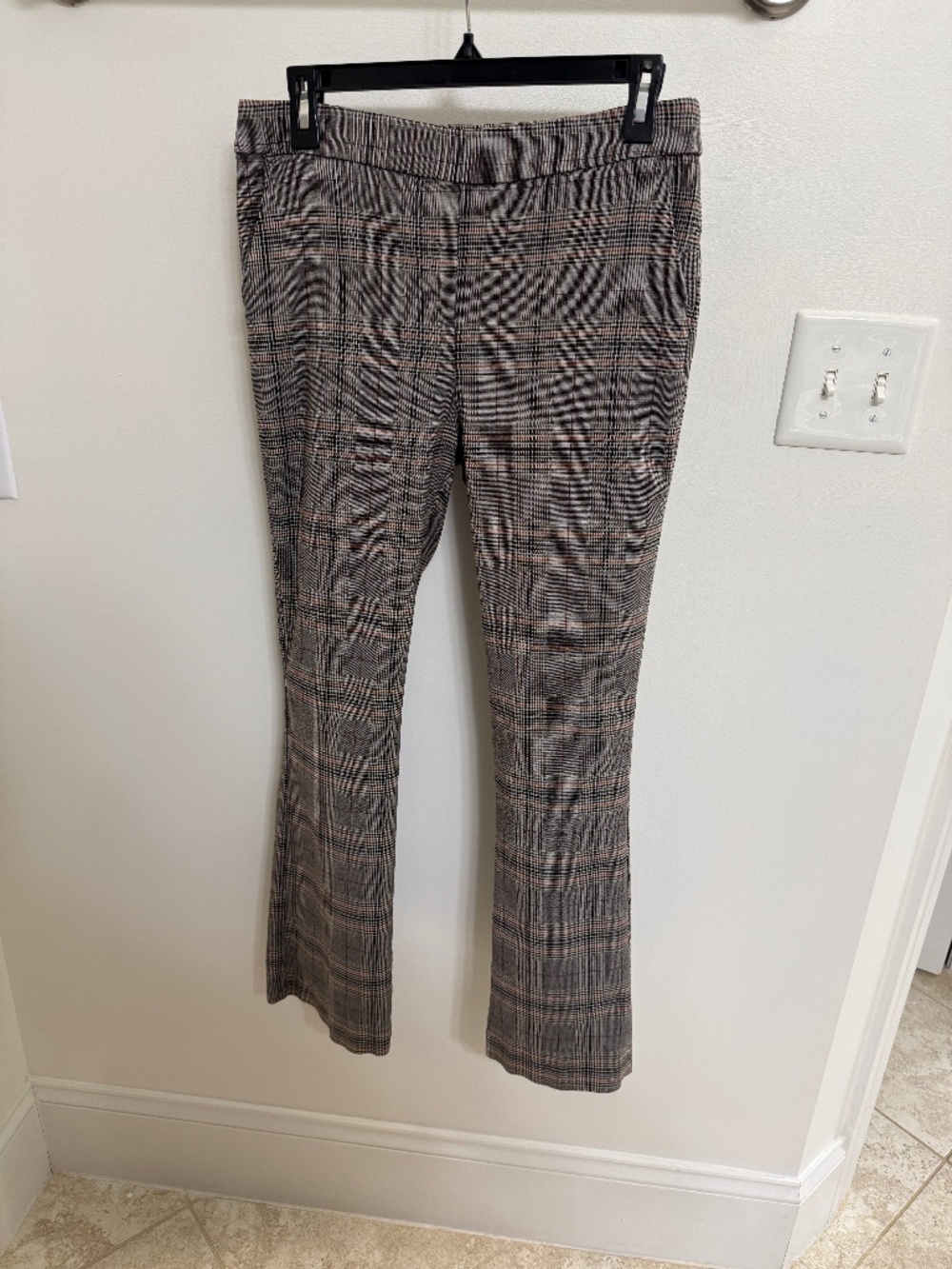 Jules & Leopold Plaid Pull-On Dress Pants Size Small